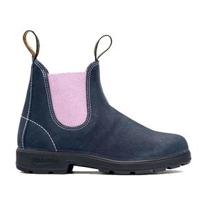 Blundstone size 5 (women’s 8) navy & lavender - worn 2x!
